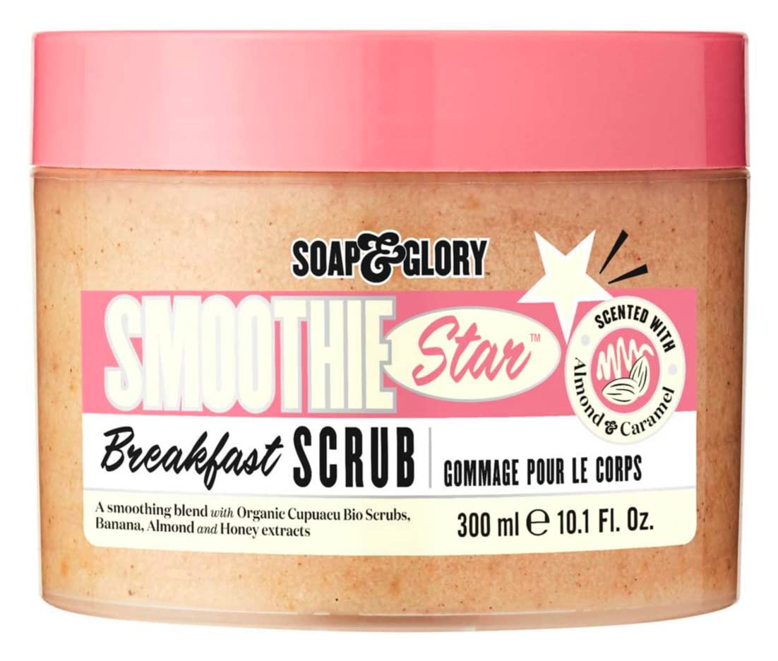 Soap And Glory The Breakfast Scrub Oat, Shea Butter & Sugar Body Smoother 300ml