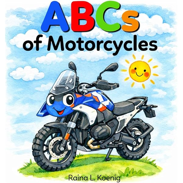 M is for Motorcycle: A Beginner's ABC Book for Little Riders