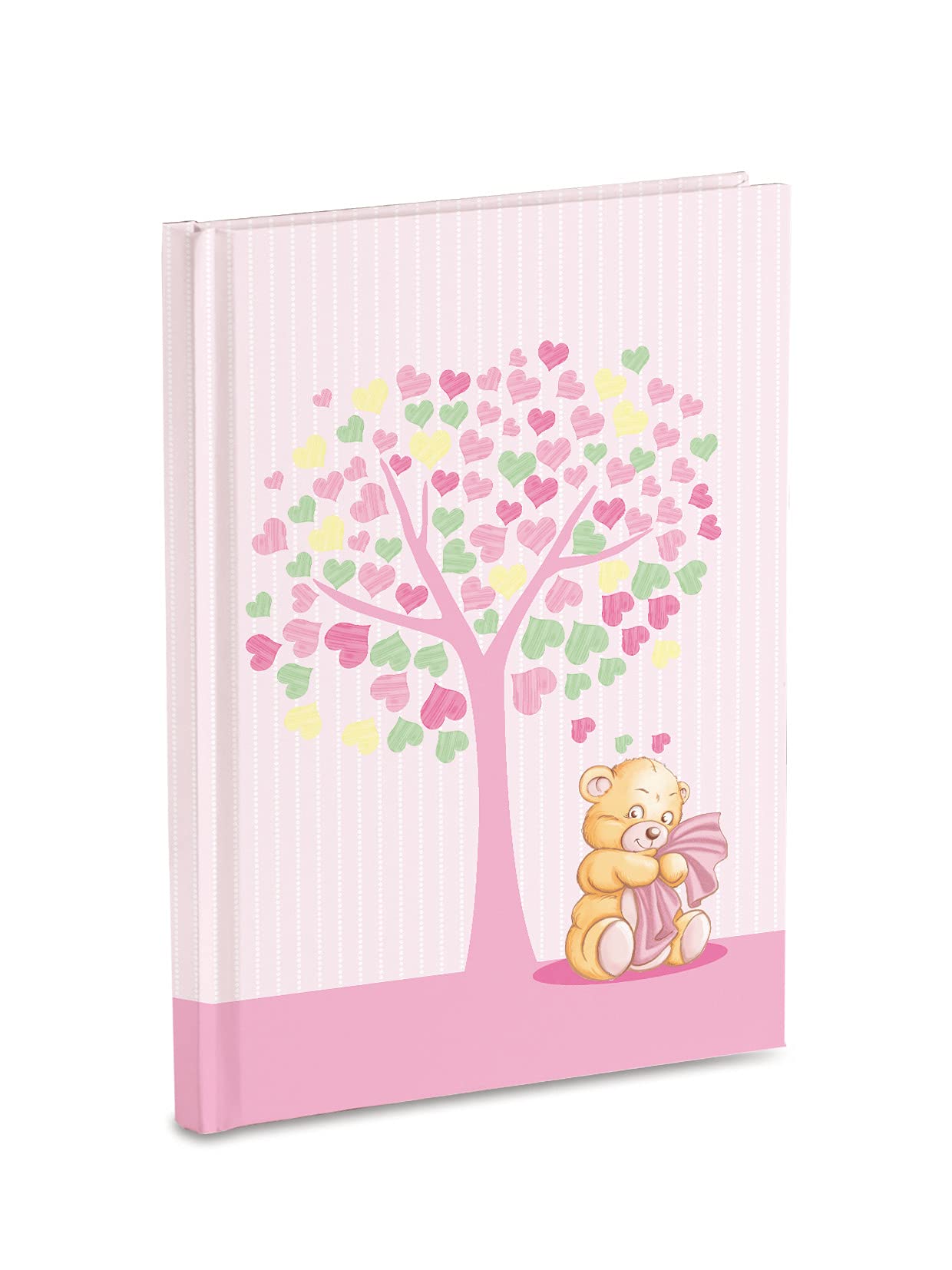 Mareli A5003R-DN Baby Memories Diary, 17 x 24 cm, Pink