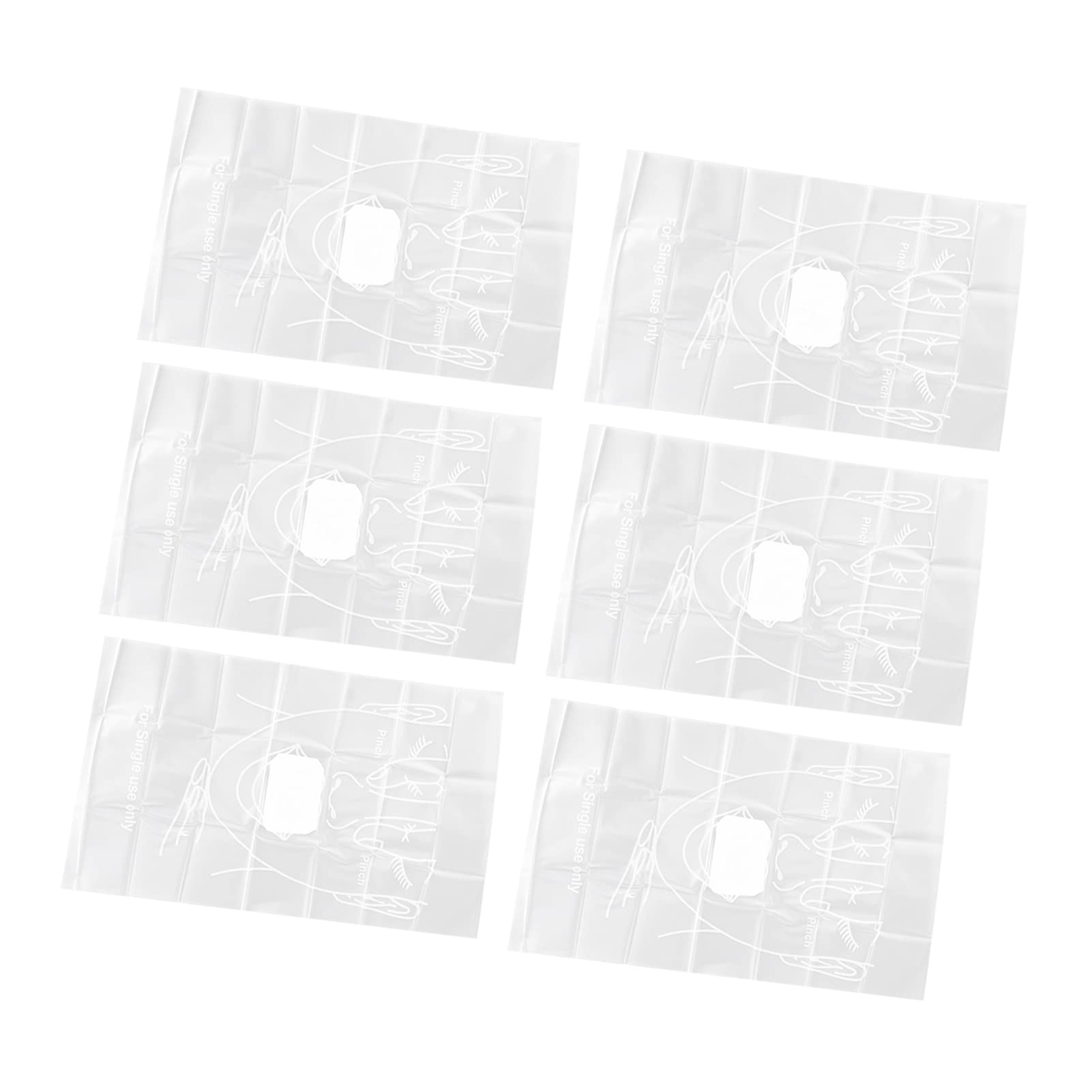 AMONIDA Cardiac Resuscitation Shield, 50pcs Cardiopulmonary Resuscitation Barrier Individually Packaged for Wilderness, Earthquake, Fire