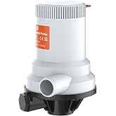 SEAFLO 01 Series 1600 GPH Dual Port Livewell Pump with 1" NPT Inlet 12V