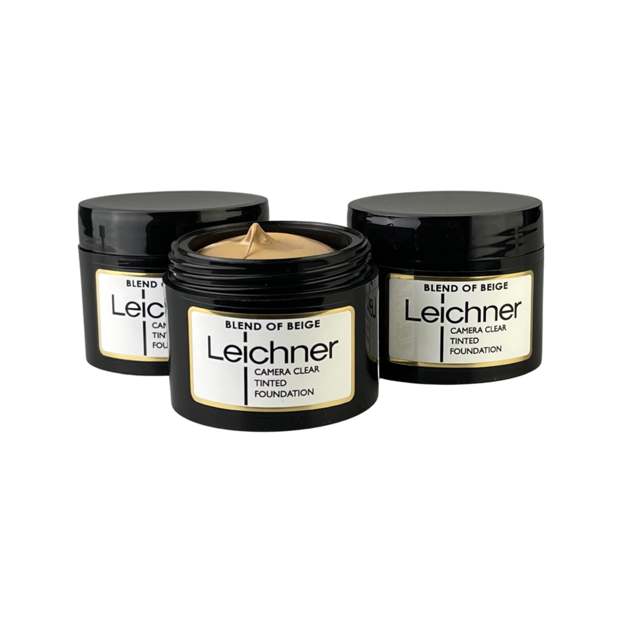 Leichner Camera Clear Tinted Foundation Beige 30ml (Pack of 3)