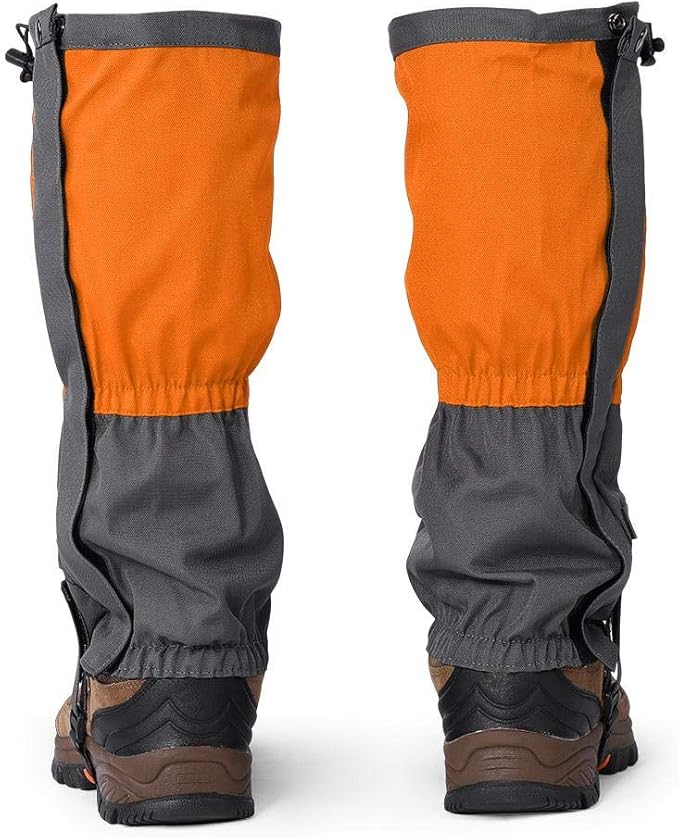 1 Pair Ski Gaiter Shoe Boots Cover Adjustable Ski Legging