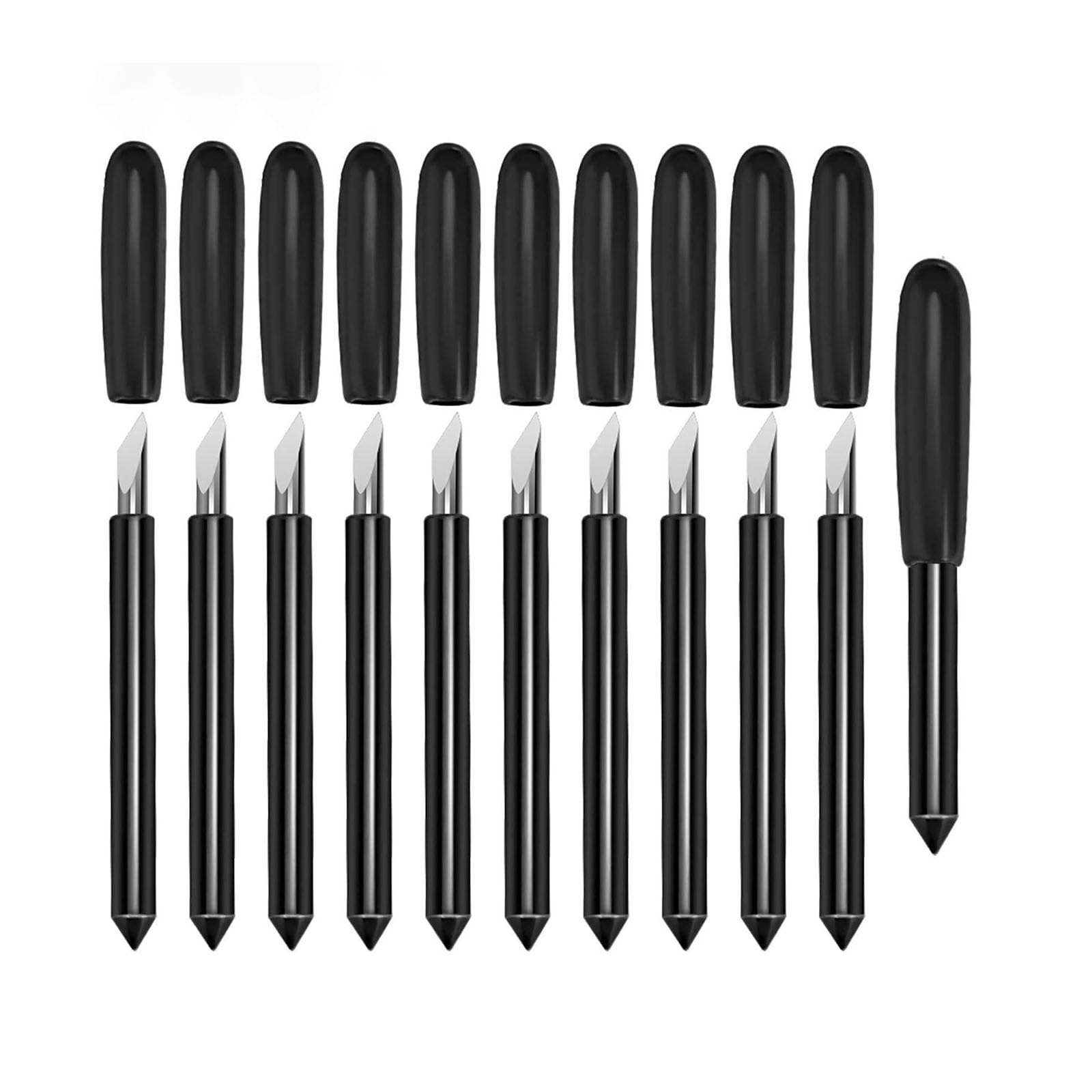 OunglyChoi 10PCS Cutting Blades for Cricut Maker, Premium Deep Cut Replacement Blade with 60 Degree Compatible with Cricut Maker/Maker3 Cutting Machine, Explore Air/Air 2/ Explore Air3