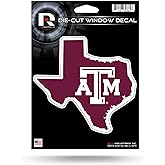Texas A&M Aggies Decal - State Shaped Decal - 5" x 6"