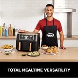 Ninja Foodi MAX Dual Zone Air Fryer Copper/Black 9.5L 6-in-1 AF400UKCP view 9