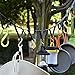 Outdoor Camping lanyard with Hook, Camping Rope Outdoor Storage Rope Outdoor Travel Camping Clothesline Camping Outdoor Tent Accessories Can be Hung Various Sizes of Kettles, Mugs, Mugs, Pots, Bowls