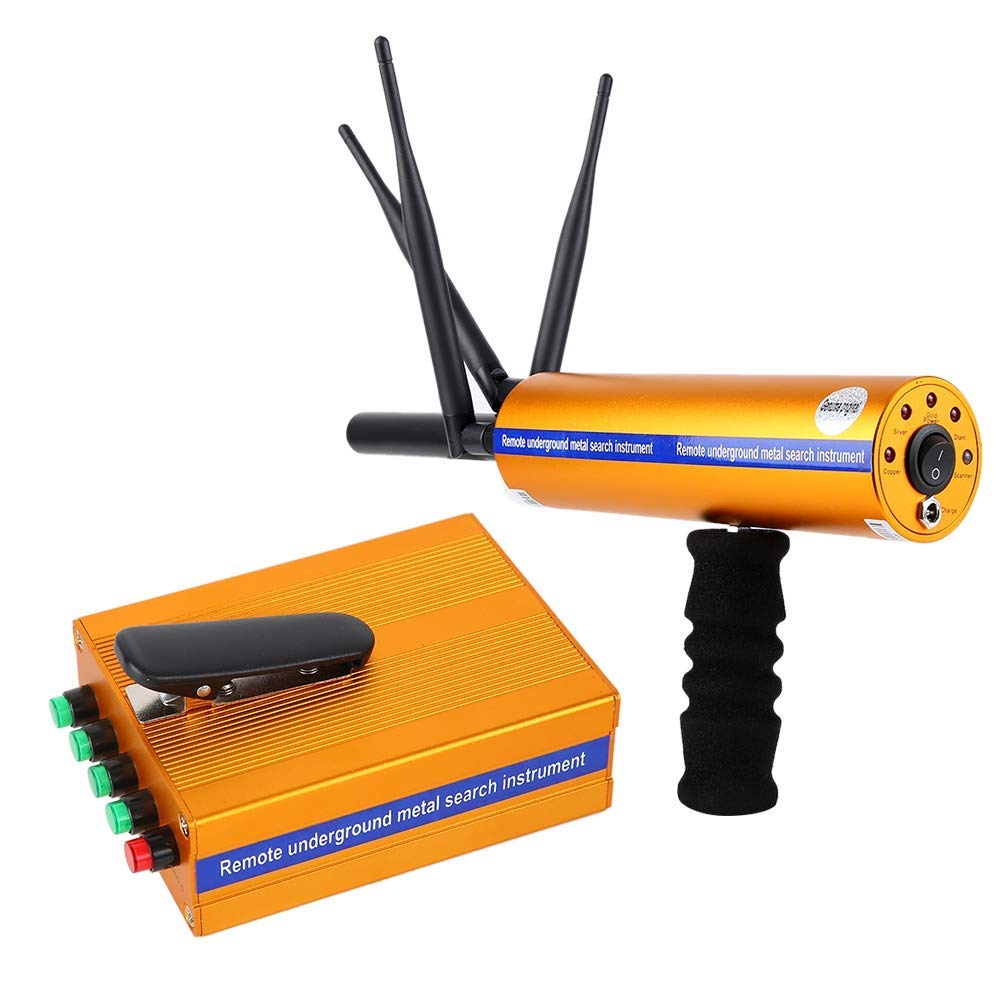 Metal Detector, 100-240V 1400Meters Treasure Scanner, Underground Metal Detector Locator for Gold/Silver/Copper/Precious Stones(US Plug) Mua Metal Detector, 100-240V 1400Meters Treasure Scanner