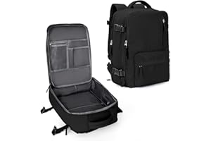 WONHOX Large Travel Backpack Carry on Flight Approved Laptop Work Business Backpack for Women Men Mochila de Viaje