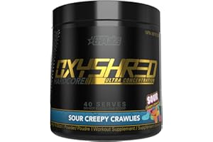 EHPlabs OxyShred Hardcore Thermogenic Pre Workout Shredding Supplement - Promotes Shredding, Energy Booster, Pre-Workout, Moo