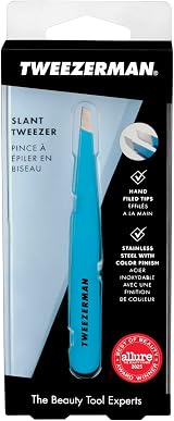 Tweezerman Slant Tweezer Blue Jewel Allure Best of Beauty Award Winning view 6