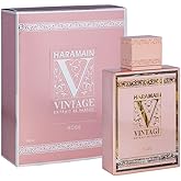 Al Haramain Vintage Rose - Perfumes for Women and Cologne for Men - Captivating Fragrance with Bergamot - 3.33 oz Extrait De Parfum Spray
