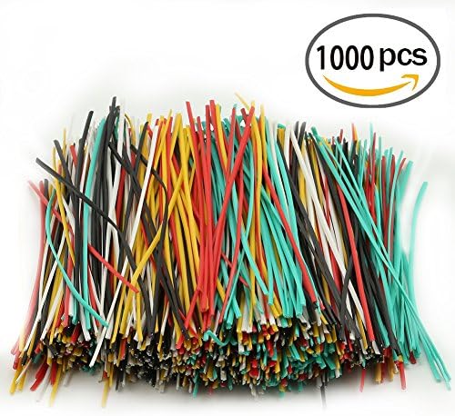 OEXEO Colorful Twist Cable Cord Wire Ties Fastening 1000 PCS