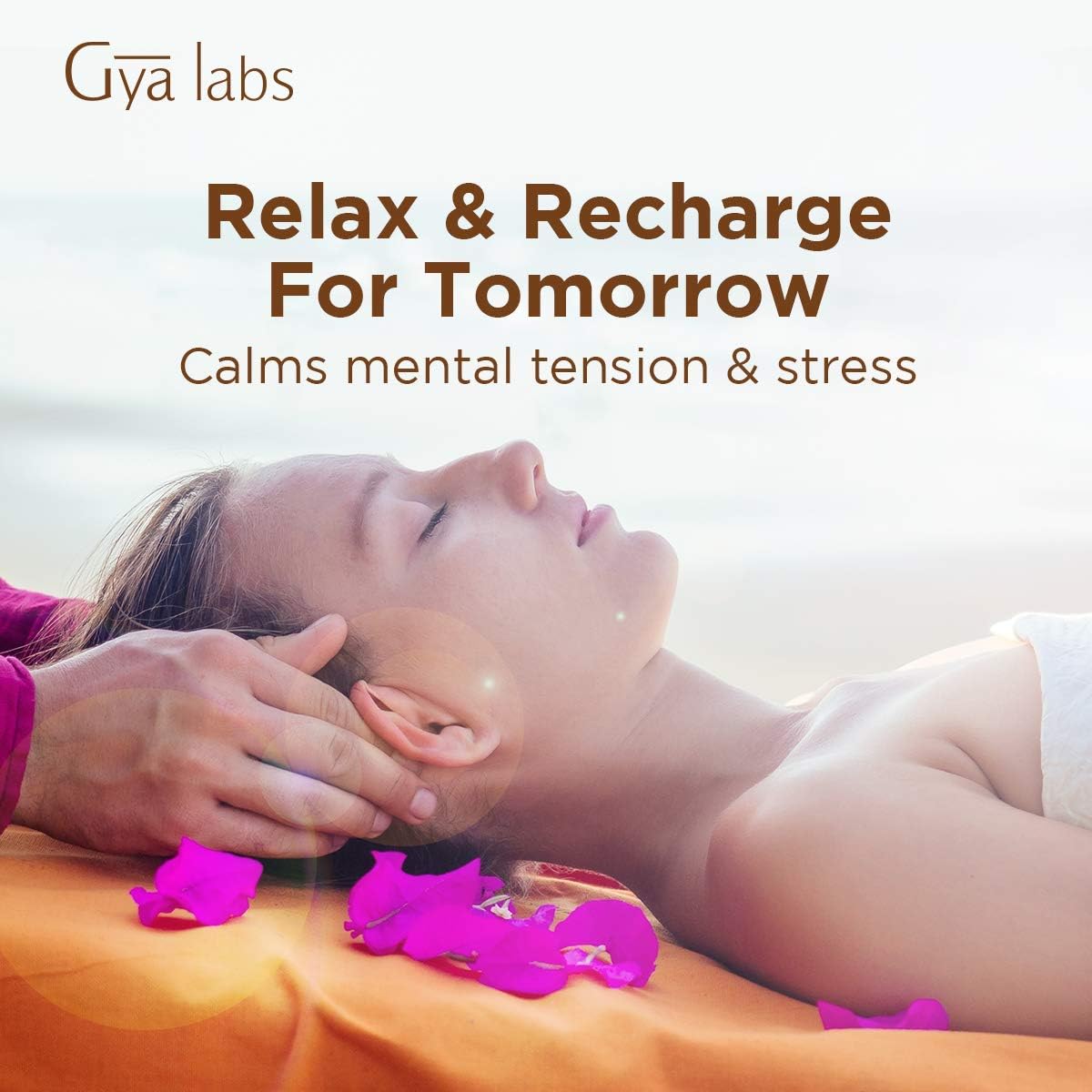 Gya Labs Soothing Massage Oil for Sore Muscles & Stress Relief-Eucalyptus, Peppermint & Organic Argan Infused Body Oil for Pain Relief-100% Pure & Natural Massage Lotion for Massage Therapy-6.76 fl.oz: Health & Personal Care
