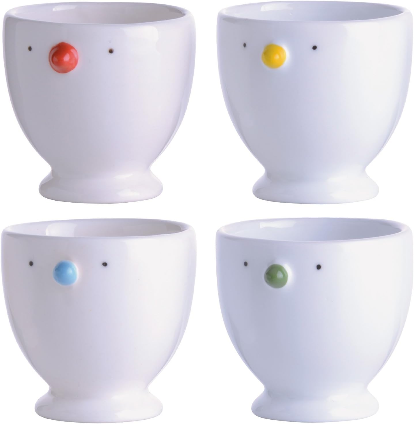 BIA Chick Porcelain Egg Cups 4Pack Amazon.ca Home & Kitchen