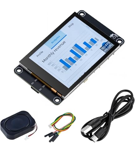Waveshare ESP32-S3 2 inch Capacitieve Touch Display Ontwikkelingsbord