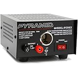 Pyramid PS9KX Universal Compact Bench Power Supply-5 Amp Linear Regulated Home Lab Benchtop Converter w/ 13.8 Volt DC 115V AC