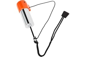 Scuba Choice Scuba Diving Safety Tank Rattle Stick Signal Bell, Loud Underwater Sound, 4.75” Compact Design, Noise-Free Storage Cover, Ideal for Scuba & Snorkeling