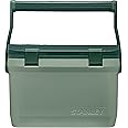 Stanley Adventure Outdoor Cooler 16 qt | Heavy Duty Outdoor Camping Cooler with Easy Carry Top Handle | 36 Hour Cooling Ice Chest for 21 Cans| BPA-Free | Stanley Green