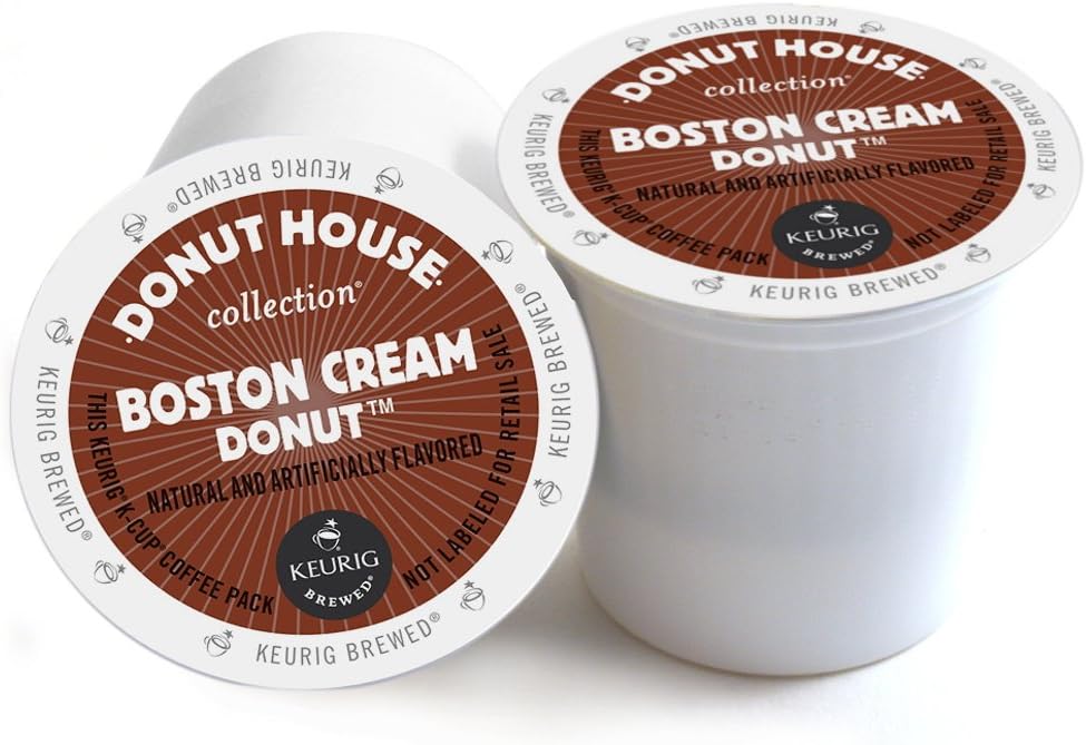Donut House Boston Cream Donut Keurig 2.0 K-Cup Pack, 108 Count