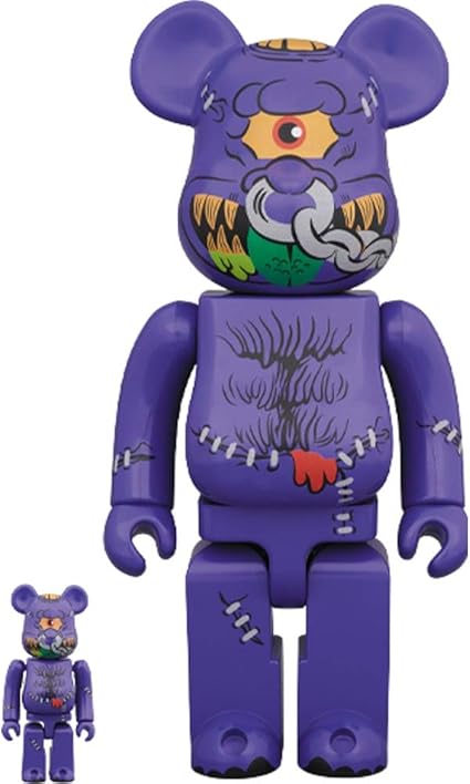 Bearbrick Madballs Horn Head 