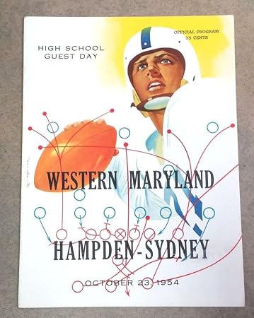 Amazoncom Hampden Sydney Western Maryland College Football