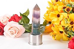 Changeable Natural Quartz Gemstone Crystal Column