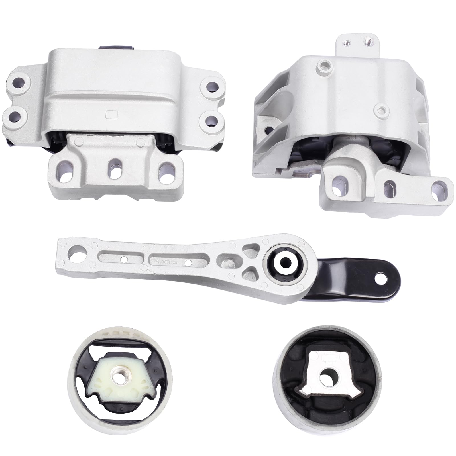 Photo 1 of QRYIPPDM Engine Motor and Transmission Mount Compatible with Jetta 2014-2018 1.8L1.4L L4 & Passat 2014-2017 1.8L L4 & Beetle 2018-2019 2.0L Turbocharged 5-Piece Set /A6929 A4928 A4925 A6962 A6966