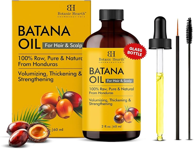 Botanic Hearth Batana Oil for Hair Growth 2 Fl Oz 60 ml