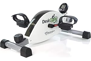 DeskCycle Under Desk Bike Pedal Exerciser - Stationary Bikes for Home & Office - Standard and Adjustable Height Versions