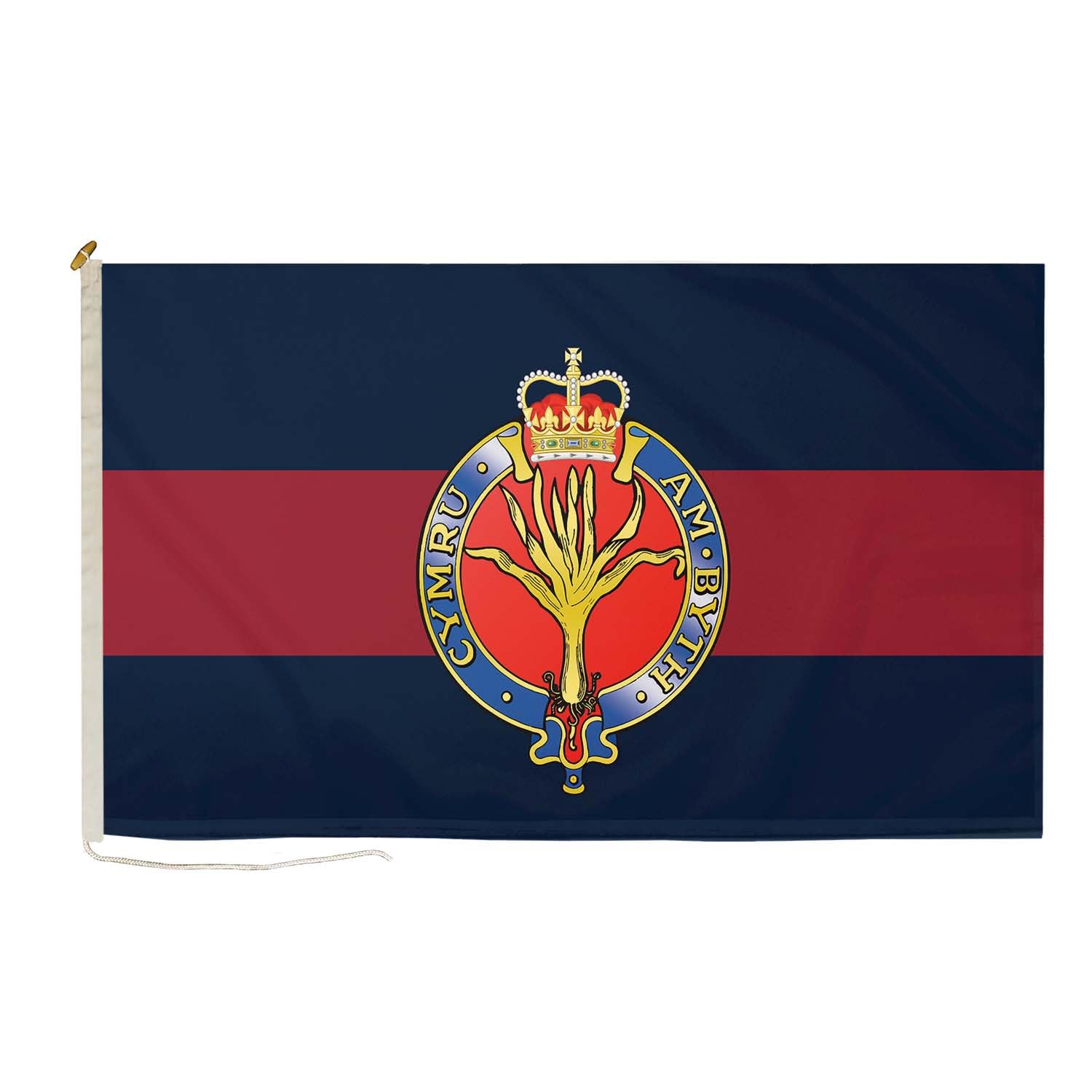 Welsh Guards DuraFlag Rope and Toggled 5ft x 3ft Premium Quality Flag 150cm x 90cm