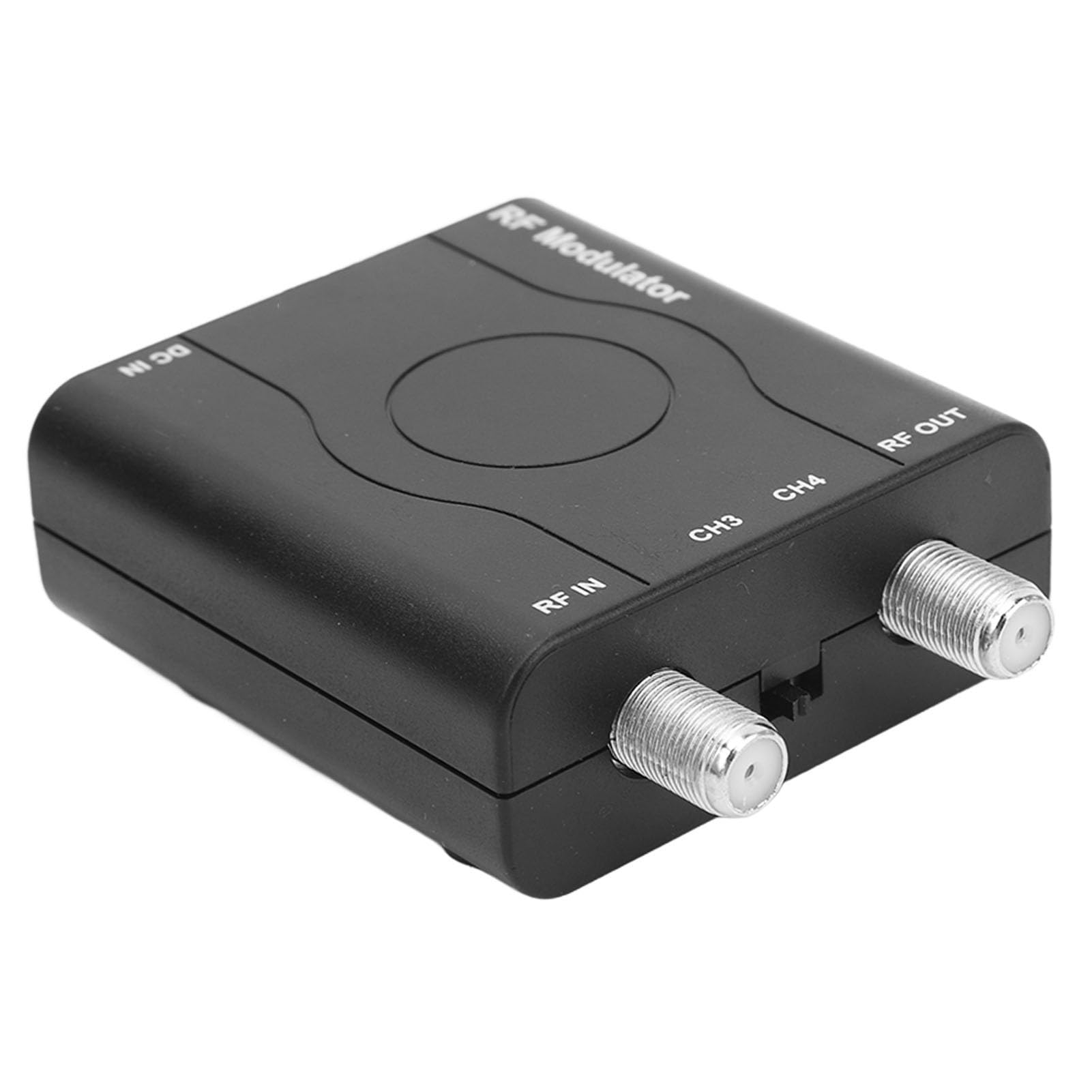 Photo 1 of HDMI to Coax Adapter, Pll Rf Modulator, HDM61 HD Multimedia Interface to RF Modulator Support NTSC Format Output 1080P PLL Control of VHF Operating Frequency RF Modulator