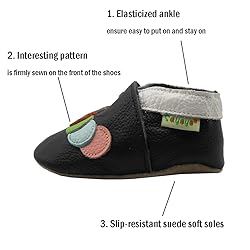 SAYOYO Baby Caterpillar Soft Sole Leather Infant