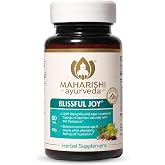 Maharishi Ayurveda Blissful Joy&reg;&ndash; 1000 mg, 60 Tabs &ndash; Herbal Supplement that Promotes Balanced Emotions &amp; Uplifts Your Mood Naturally, Promoting a Sense of Calm | Non-GMO.*