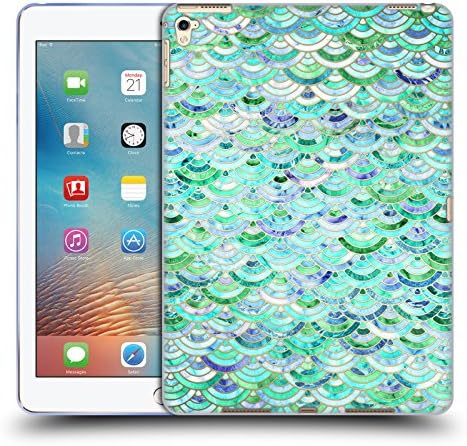 Official Micklyn Le Feuvre Mosaic In Mint Quartz And Jade Marble Patterns Soft Gel Case for Apple iPad Pro 9.7