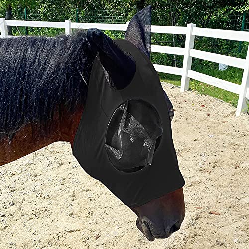 Horse Mask, Horse Fly Mask，Horse Mask with Ears,Super Comfort 