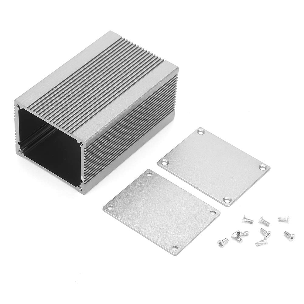 Enclosure Aluminum Project Box, Electronic Case Box Extruded Small Junction Box Split Body with Screws For DIY electronics