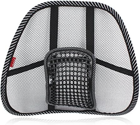 SOROPINBreathable and Cool Summer Mesh Lumbar Pillow for Car and Office Chair,Office Wassage Waist Pad,Four Seasons Universual