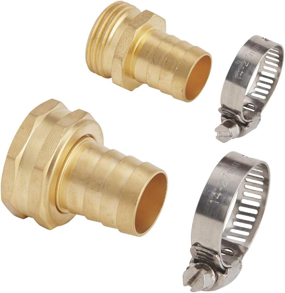 DaySiswong 3/4 Inch Garden Hose Repair Kit Hose Connector