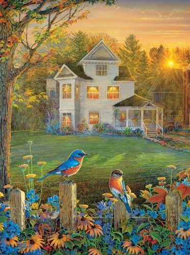 On the Fence 1000 pc Jigsaw Puzzle