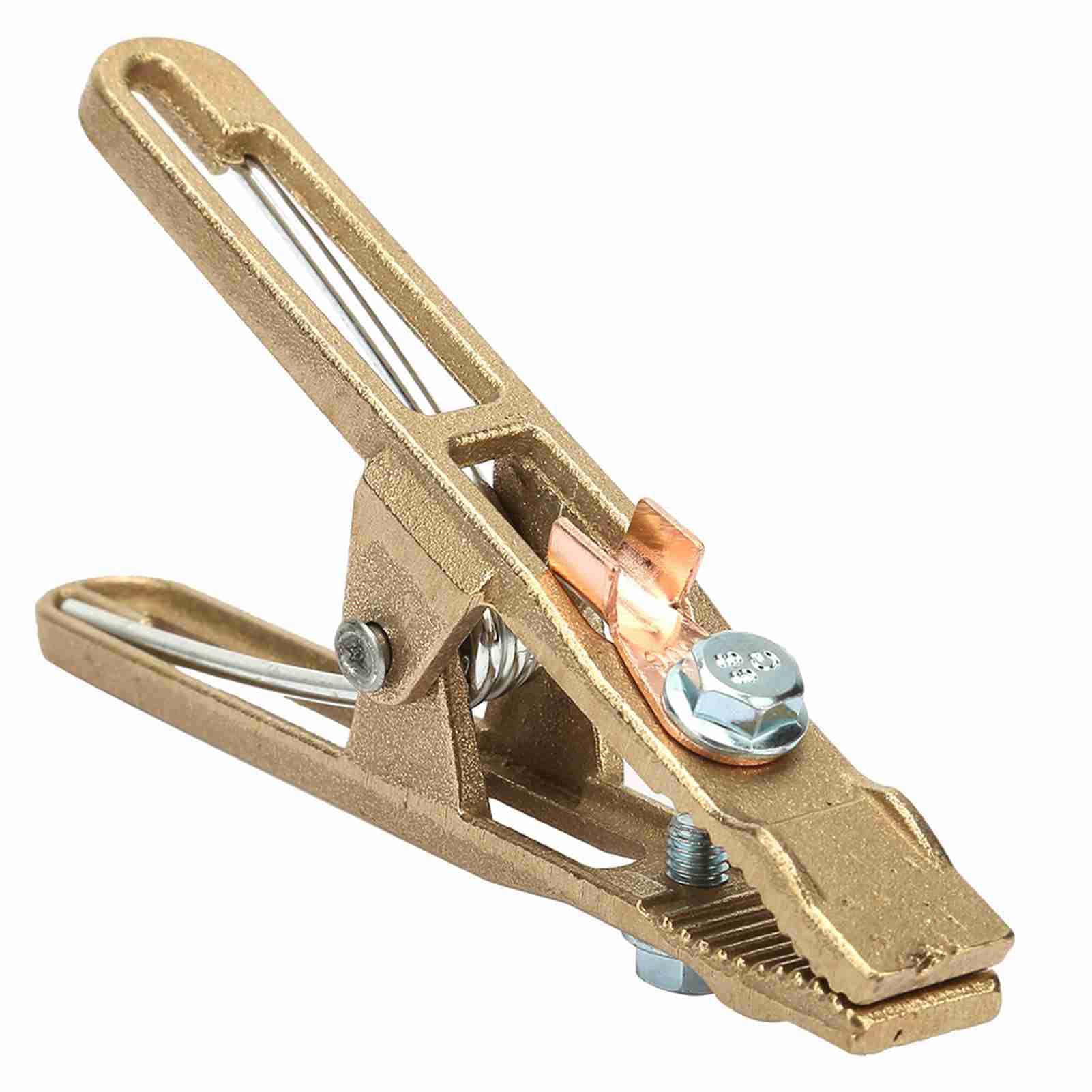 A-shape Brass Ground Welding Earth Clamp Welder Earth Ground Grip Clip for Welding Machine (260A)