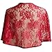 WDING Evening Cape for Women Bridal Wedding Lace Wraps Jackets Cloak