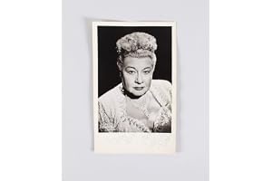 Sophie Tucker Signed Photo 5x8 - COA JSA