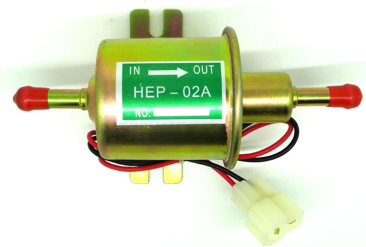 Conpus New Universal 12V Electric Fuel Pump Inline Diesel