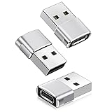 Basesailor USB to USB C Adapter 3 Pack,Type C