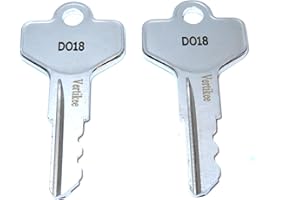 DO18 Keys for Allen Bradley Elec Switch Keyed Switches Cut D018 Keys Vertikee(TM)