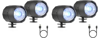 mafi ti Headlights for Shoes 2Pcs LED IPX5 Rechargeable 20m Beam