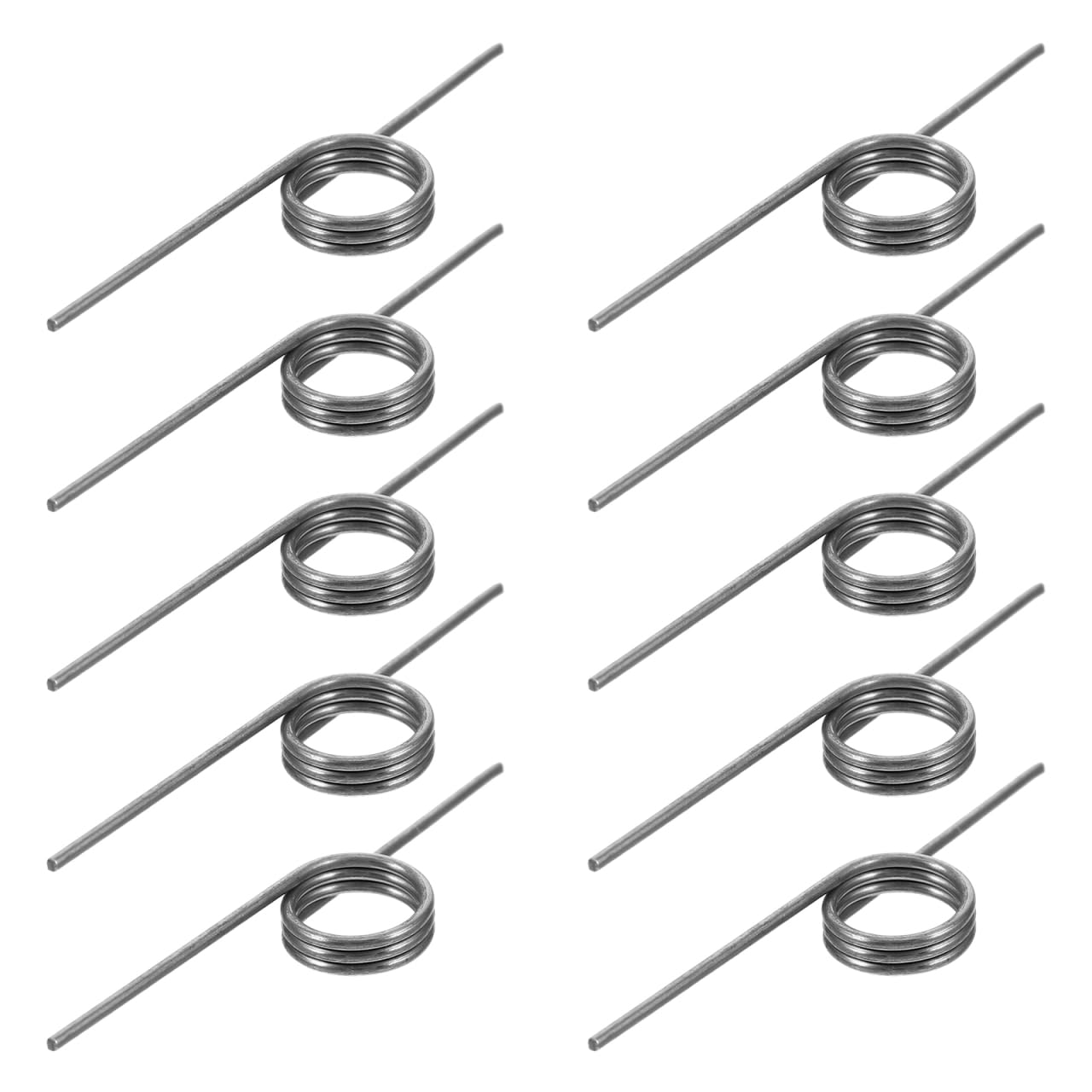 TINEASUR 10Pcs Torsional Springs for Trash Can Replacement Stainless Steel Can Lid Spring Accessories for Storage Bucket Easy Installation Versatile Compatibility