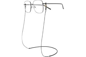 JOJOPANDA Eyeglasses Strap Leather Reading Glasses Holder Cord Nylon Rope Eyewear Lanyard Sunglasses Necklace