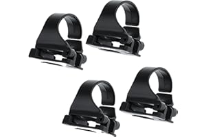 4 PCS Scuba Dive Retainer, Universal Plastic Clip Snorkel Keeper, Tube Holder Silicone Snorkel Mask Clip Snorkel Keeper Retai
